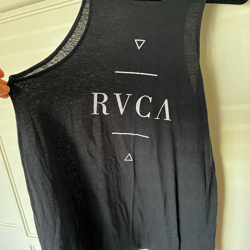 RVCA Black Women's Tank Top